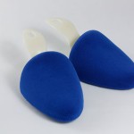 fragranced shoe shapers - blue
